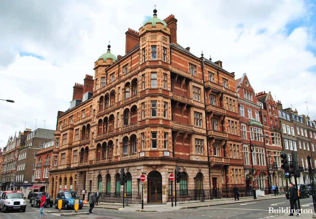 The Howard de Walden Estate in Marylebone, London, UK